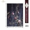 Papier morwowy decoupage FPA1069 - seria Botanical Boudoir